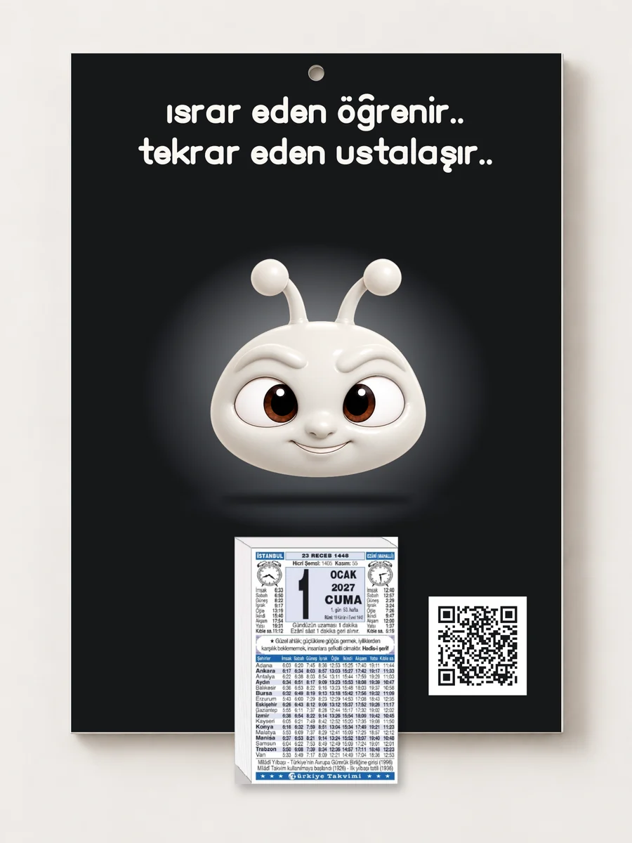 günce — “ısrar eden öğrenir.. tekrar eden ustalaşır..”