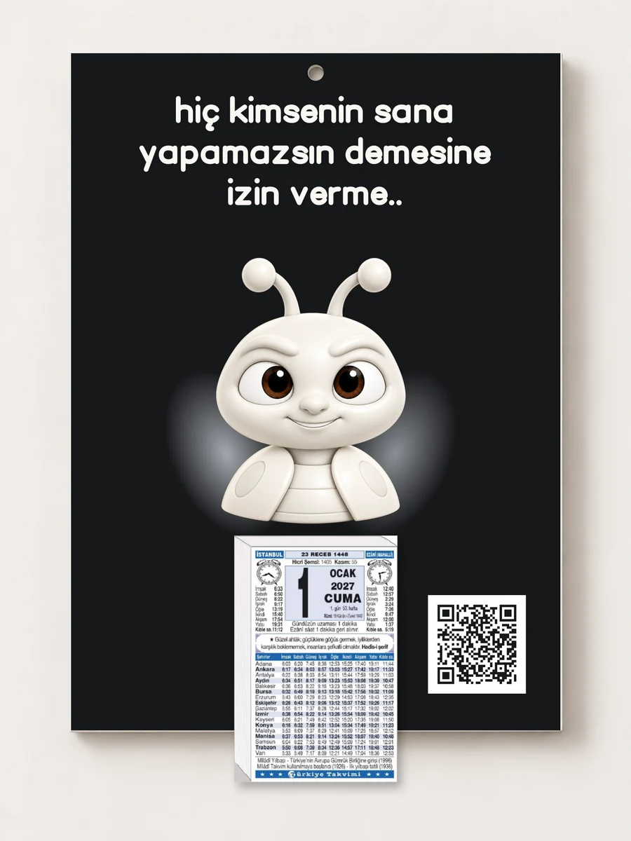 günce — “hiç kimsenin sana yapamazsın demesine izin verme..”