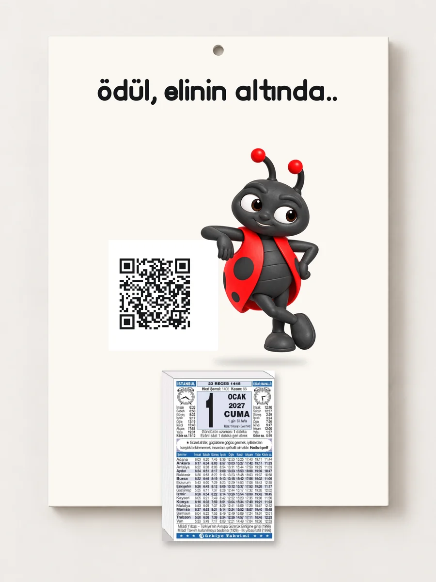 günce — “ödül, elinin altında..”